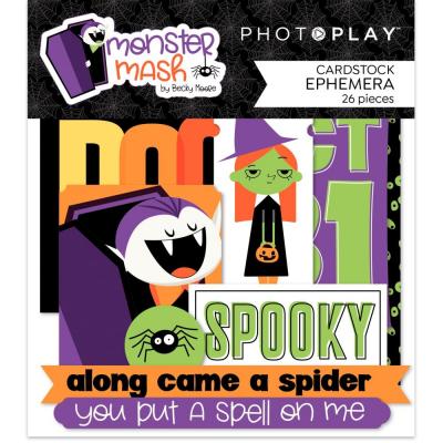 PhotoPlay Monster Mash Die Cuts - Ephemera Cardstock